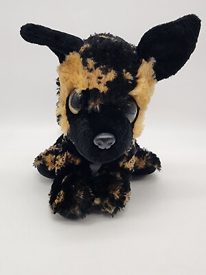 #ad Wishpets Mark Plush Hyena Dog Wild African Big Eyes Soft Toy Stuffed Lovey Pup $11.99
