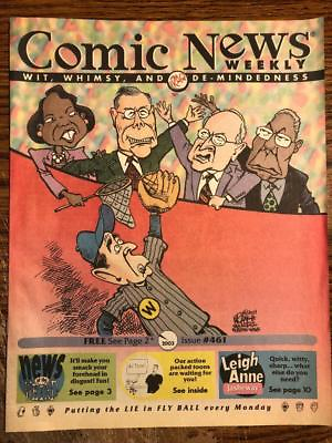 #ad Comic News Weekly Magazine #461 2003 politics comics funnies comedy joe martin $2.00