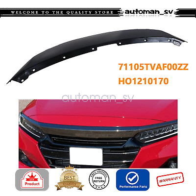 #ad New Front Upper Bumper Cover Grille Panel For 21 22 Honda Accord #HO1210170 $68.15