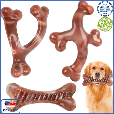 #ad #ad Dog Toys for Aggressive ChewersTough Indestructible Chew Toy Bacon Flavor 3PCS $20.42