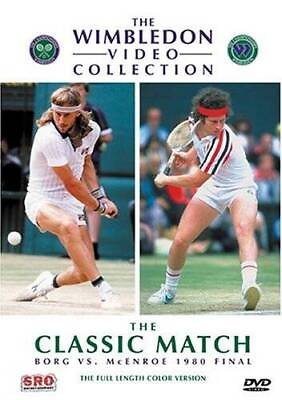 #ad The Wimbledon Collection The Classic Match Borg vs. McEnro VERY GOOD $12.02