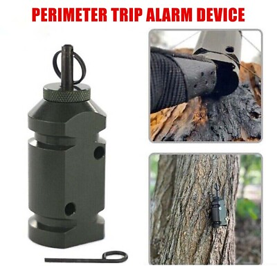 #ad 12 Gauge Perimeter Trip Alarm Aluminum Alloy Camp Safe Perimeter Trip Wire Alarm $18.17