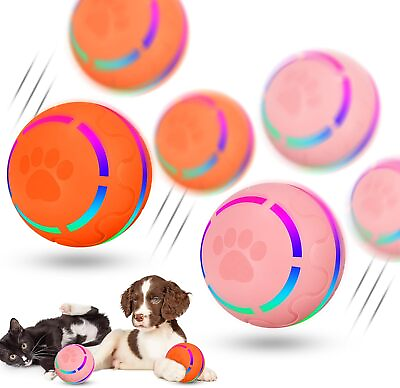 #ad Peppy Pet Ball for Dogs Automatic Moving Interactive Toys with LED Flash Gift $19.85
