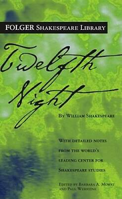 #ad Twelfth Night Folger Shakespeare Library Mass Market Paperback GOOD $3.78