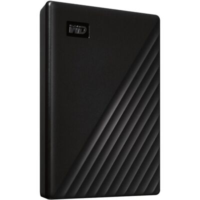 #ad WD 1TB My Passport Portable External Hard Drive Black WDBYVG0010BBK WESN $80.54