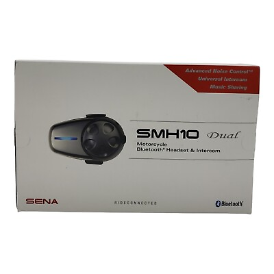 #ad Sena SMH10D 10 Motorcycle Bluetooth Headset Intercom Dual $209.90