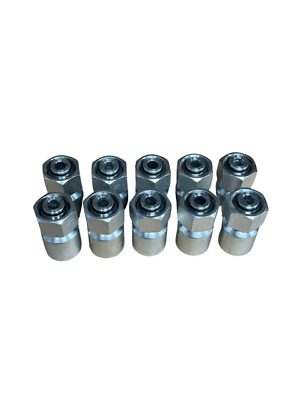 #ad 1quot; Hose 16 36DHF Metric Heavy Straight Hydraulic Fitting 10 Pack BW Series $314.99