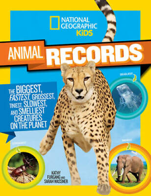 #ad National Geographic Kids Animal Records: The Biggest Fastest Weirdest GOOD $4.44