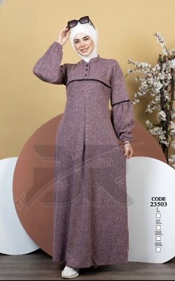 #ad Islamic Clothing Cotton Brush Abayat Dress for Womenamp;girls Abaya Hijab Arabic. $80.00