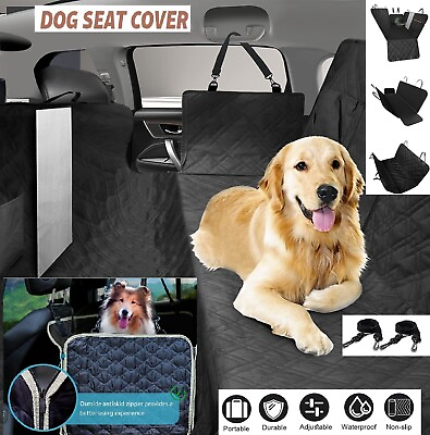 #ad Hammock Pet Dog Car Seat Cover SUV Truck Car Back Seat Protector Waterproof Mat $33.49