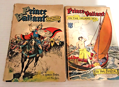 #ad Prince Valiant by Hal Foster 1951 1953 Rare Books $199.99