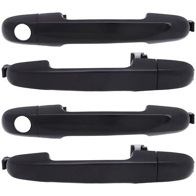 #ad 4x Outside For 06 10 Hyundai Elantra Driver Passenger Side Outer Door Handles $16.59