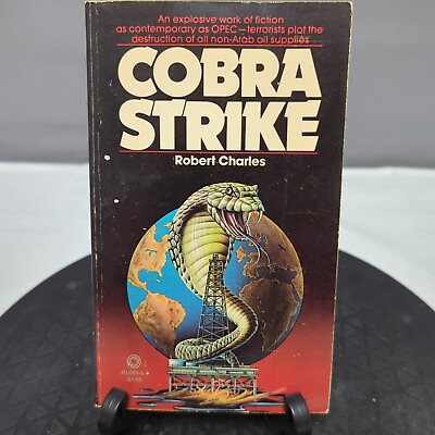 #ad Cobra Strike By Robert Charles Paperback Book Novel Vtg Pinnacle First Print $29.99