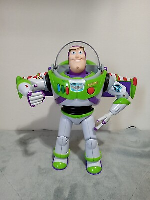 #ad Thinkway Toys Disney Pixar Toy Story Interactive Buzz Lightyear Figure 12quot; WORKS $39.99