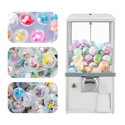 #ad Vending Machine 3 5.5cm Balls Capsule Gumball Bank Retail Candy Gumball Machine $113.71