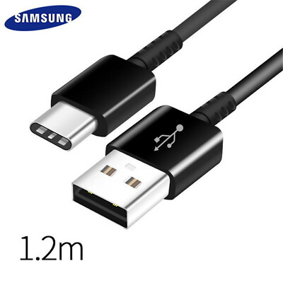 #ad #ad Original Samsung Galaxy S24 S23 S22 S21 S20 S10 S9 Fast Charger 4FT Type C Cable $5.89