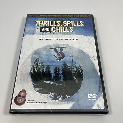 #ad Madman Bubba THRILLS SPILLS and CHILLS Jawdropping Stunts DVD New Sealed $2.75