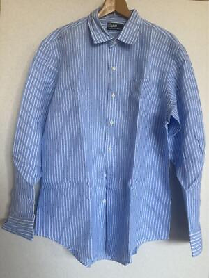 #ad Ralph Lauren Men#x27;S Long Shirt 100 Linen $116.57
