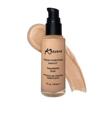 #ad #ad Khasana Foundation Liquid Coverage Hydrating and Moisturizing Liquid Makeup $8.99