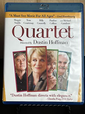 #ad Quartet Blu ray 2013 Dustin Hoffman DIR B2G1FREE $6.22