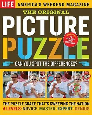 #ad Life: The Original Picture Puzzle Paperback By Editors of Life GOOD $3.97