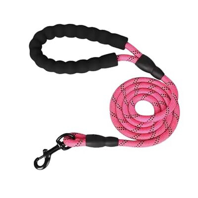 #ad Dog Strong Large Reflective Nylon Leash with Comfortable Padded Handle and Hi... $18.26