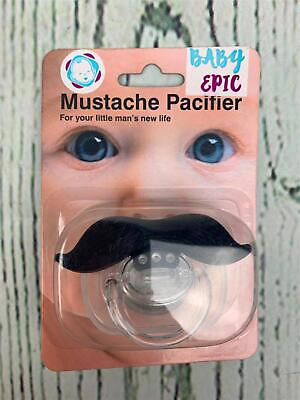 #ad Baby Mustache Pacifier 3M $19.99