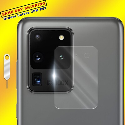 #ad Tempered Glass Screen Protector Eject Pin for Samsung Galaxy S20 Ultra SM G988U $13.63