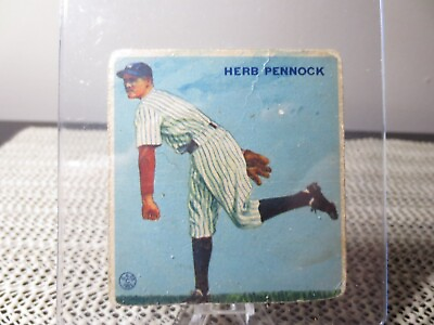 #ad 1933 Goudey Big League Chewing Gum R319 #138 Herb Pennock Baseball Card $72.75