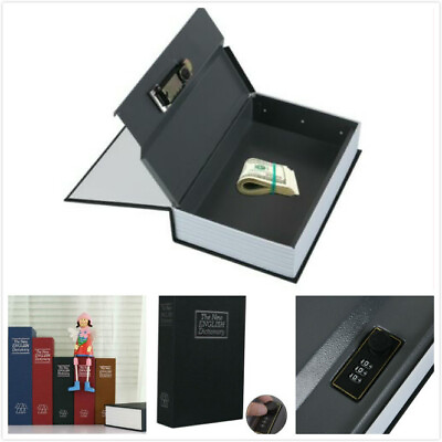 Large Home Dictionary Book Secret Safe Storage Password Lock Box Cash Jewelry $32.99