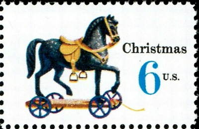 #ad US #1416 MNH 1970 Christmas Toys Wheels $2.45