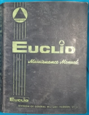 #ad EUCLID GM SERIES 53 DIESEL ENGINE MAINTENANCE SERVICE SHOP REPAIR BOOK MANUAL $49.99