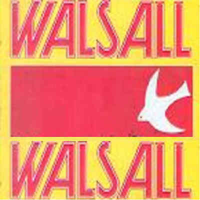 #ad Programme Walsall Football Club Fellows Park Programmes 1992 to 1994 Various GBP 3.25