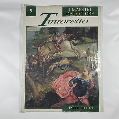 #ad Jacopo Tintoretto I Maestri del Colore 9 Fabbri Editori Art Book SEALED C $16.20
