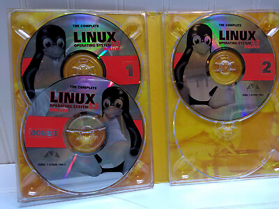 #ad Red Hat The Complete Linux Operating System Deluxe 5.2 3discs $39.99