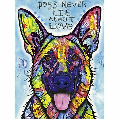 #ad DIY Diamond Painting Dog Colorful Design Style Embroidery House Wall Decorations $119.83