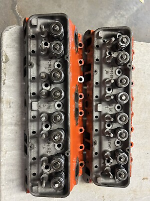 #ad 1955 57 Chevy 265 Reconditioned Cylinder Heads GM 3703523 $500.00
