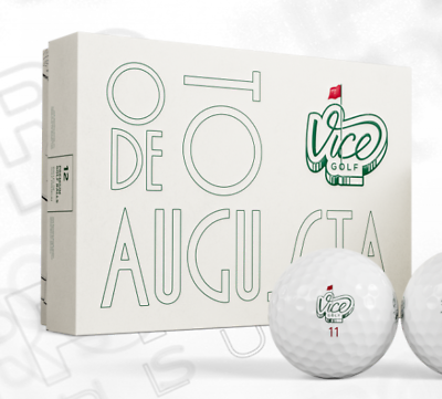 #ad Vice Pro Plus ODE TO AUGUSTA Limited Edition Golf Balls MASTERS $14.99