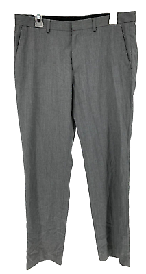 #ad Calvin Klein Chino Dress Pants Men#x27;s Size 32x32 Gray $11.99