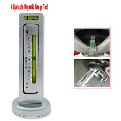 #ad Universal Magnetic Gauge Tool For Car Truck Camber Castor Strut Wheel Alignment $17.79