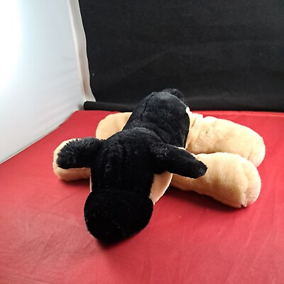#ad Vtg Commonwealth Plush German Shepherd Puppy Dog Floppy Black Tan *569 $40.00