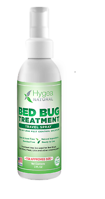 #ad Non Toxic Bed Bug Killer Spray Travel Size Protection from Hotel Bed Bugs $12.99