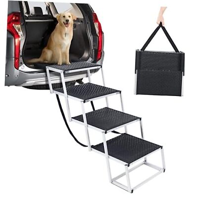 #ad Dog Stairs for Large Dogs Dog Ramps for Large Dogs SUV Dog Upgraded 5 steps $85.05