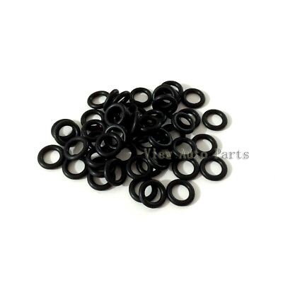 #ad 100pcs For Honda Denso Fuel Injector Rubber Orings Size:7.04*2.44mm $20.51