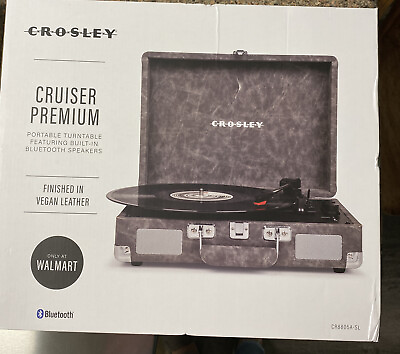 #ad Turntable with Built in Bluetooth Speakers Crosley $59.99