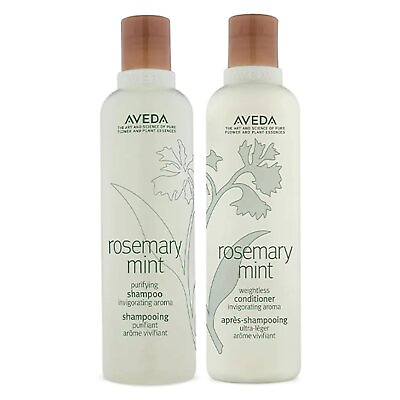 #ad Aveda Rosemary Mint Purifying Shampoo 8.5oz amp; Weightless Conditioner 8.5 Fl... $40.77