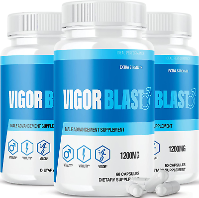 #ad 3 Pack Vigor Blast Pills 180 Capsules $79.95