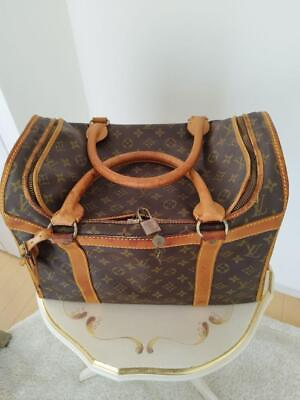 #ad #ad Louis Vuitton Monogram Dog Pet Carrier Bag Sacchan W40 x H30 x D22cm Brown $611.92