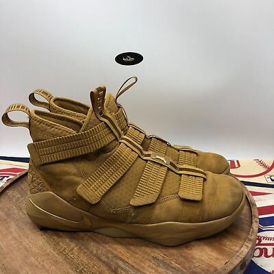 #ad Nike Mens Zoom LeBron Soldier 11 Shoes Sneakers Wheat Brown 897646 700 Size 10.5 $109.99