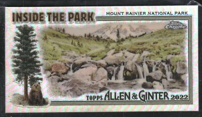 #ad 2022 Topps Allen and Ginter Chrome Mini Inside the Park #ITP14 Mount Rainier $3.60